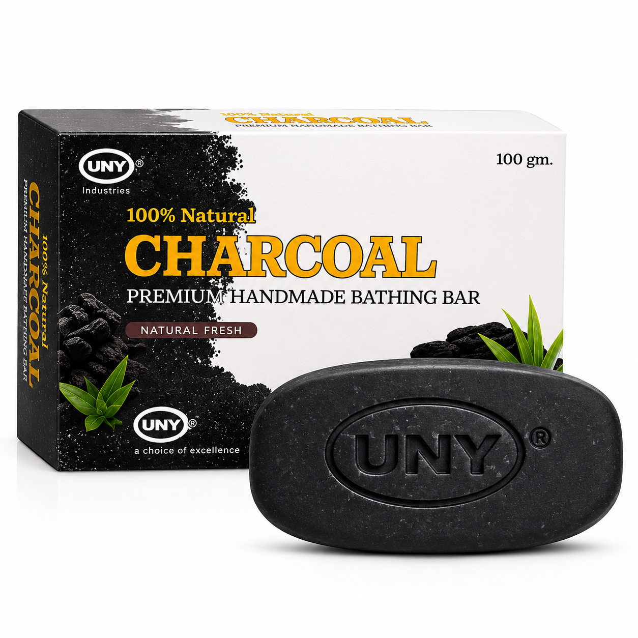 Uny Charcoal Premium Handmade Soap