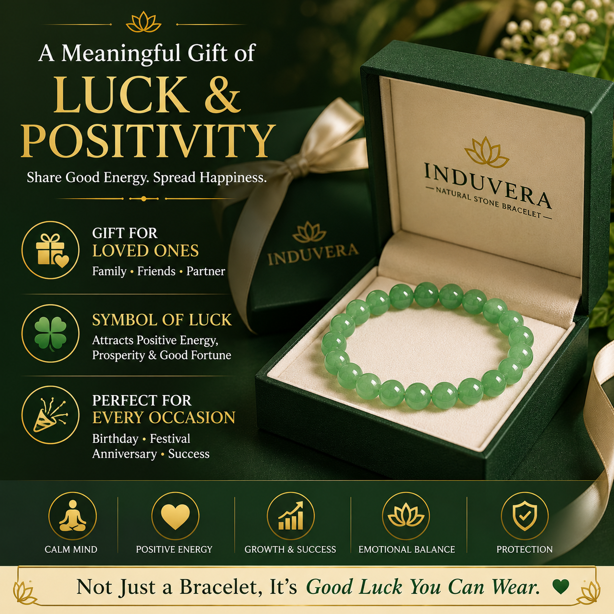 Green Aventurine Bracelet - Image 2