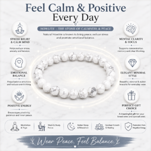 Howlite Natural Bracelet